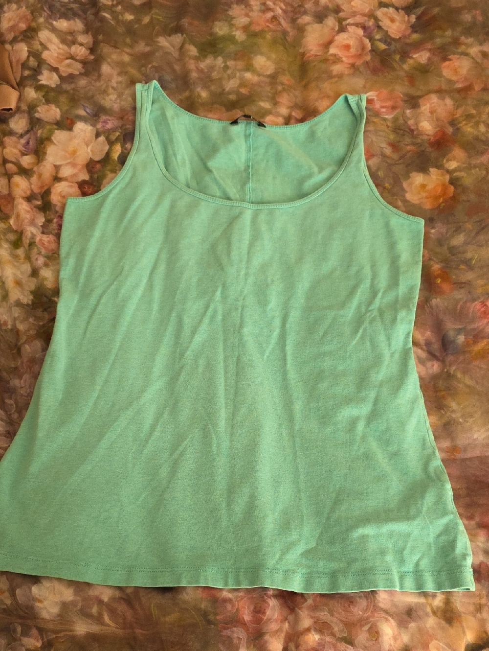 NIC+ZOE Mint Green Tank Top